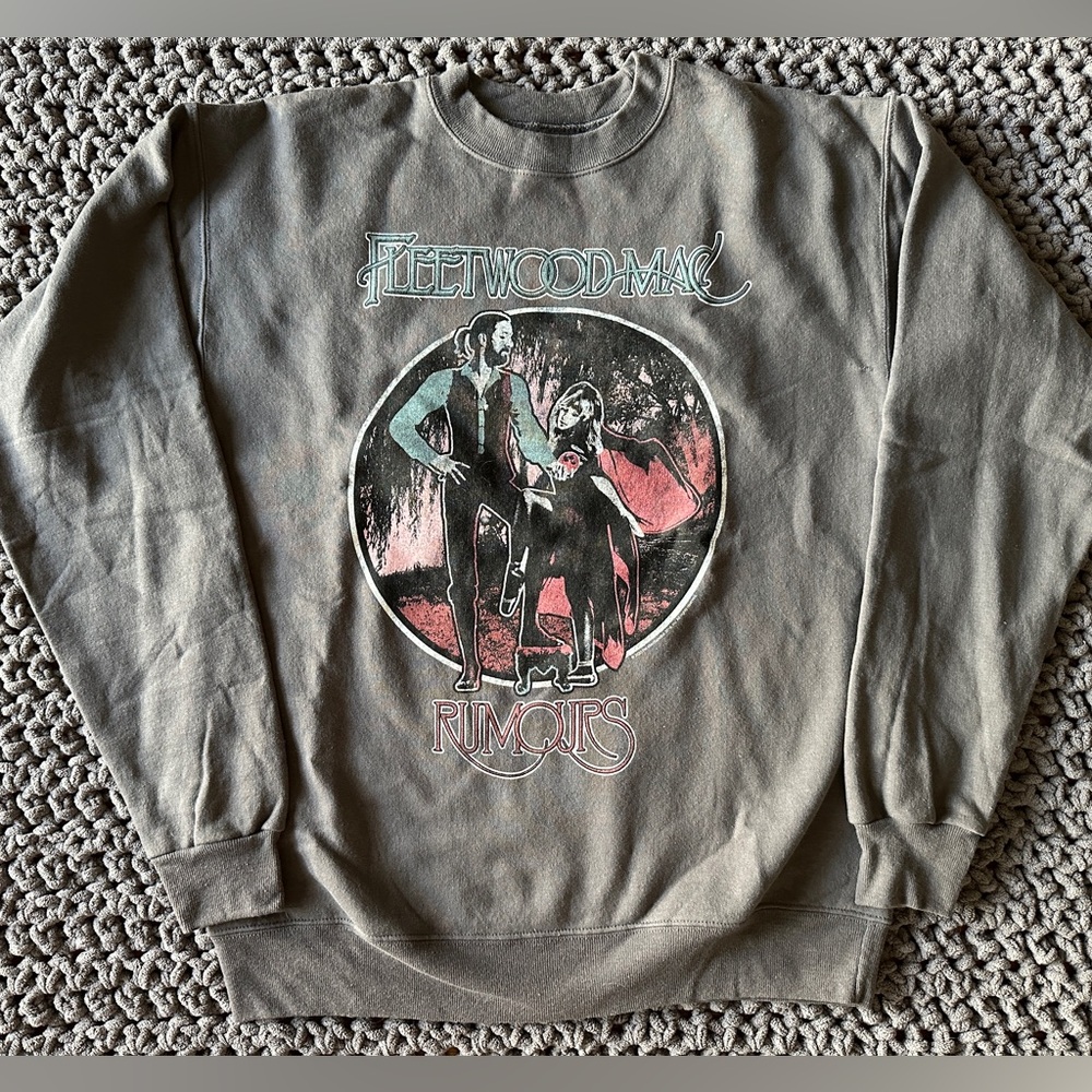 Fleetwood Mac Rumors pullover crewneck sweatshirt Small